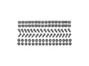 APC M6 Hardware Kit - rack screws, nuts and washers thumbnail 1