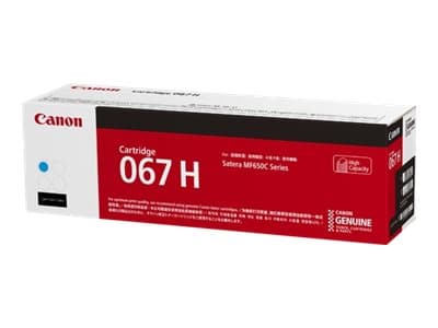 Canon 067 H - high capacity - cyan - original - toner cartridge - Image 1
