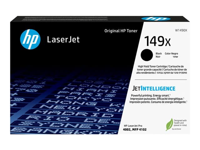 HP 149X - high capacity - black - original - LaserJet - toner cartridge (W1490X) - Image 4