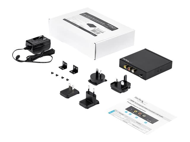 StarTech HD2VID2 HDMI to RCA Video Converter Black - Image 5