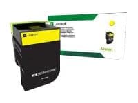 Lexmark X317 - yellow - original - toner cartridge - LCCP, LRP - Image 2