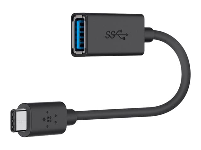 Belkin USB-C to USB-A Adapter Black - Image 4