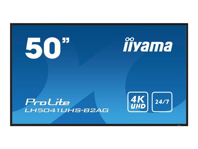 iiyama ProLite LH5041UHS-B2AG 50" LED-backlit LCD display - 4K - for digital signage - Image 2