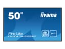 iiyama ProLite LH5041UHS-B2AG 50" LED-backlit LCD display - 4K - for digital signage thumbnail 2