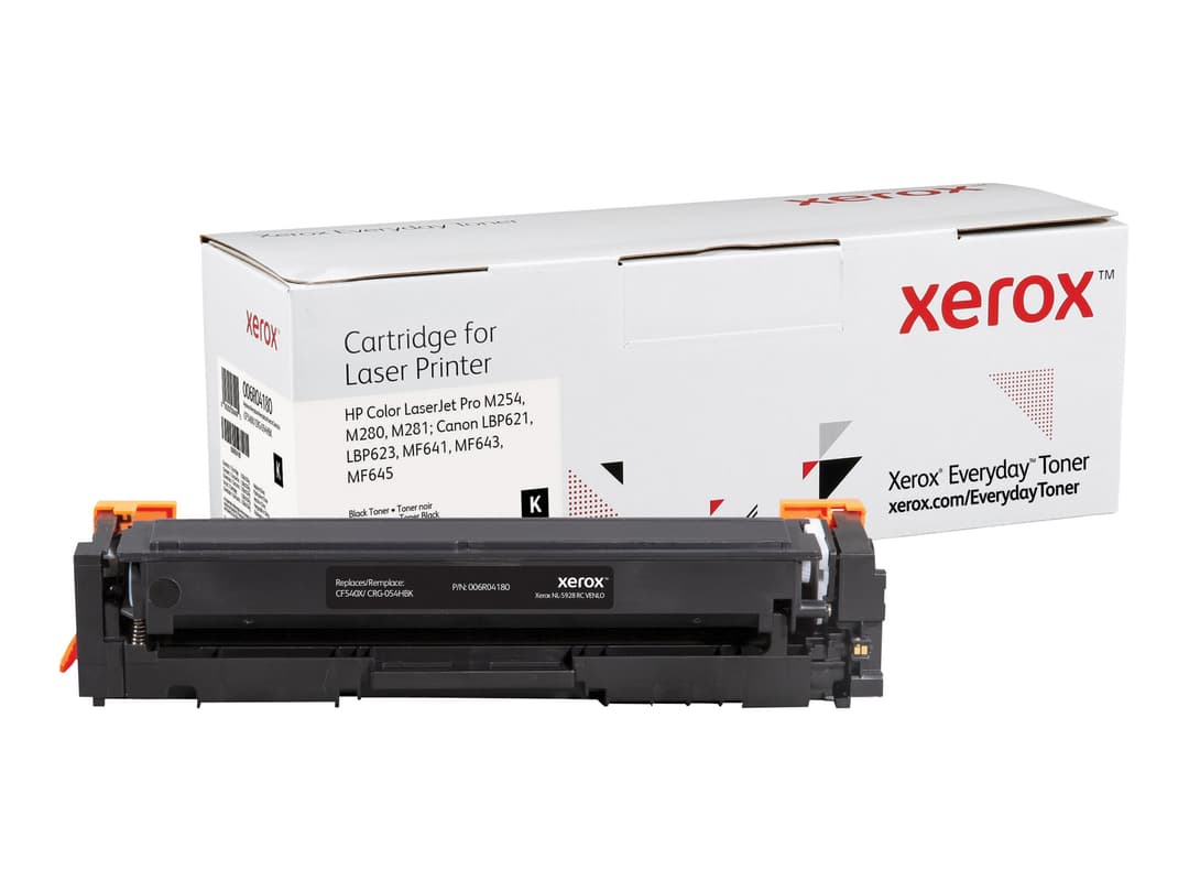 Everyday - black - compatible - toner cartridge (alternative for: Canon CRG-054HBK, HP 203X) - Image 1