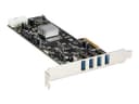 StarTech.com 4 Port USB 3.0 PCIe Card w/ 4 Dedicated Channels - UASP - USB 3.0 PCI Express Card Adapter - USB adapter - PCIe x4 - USB 3.0 x 4 thumbnail 1