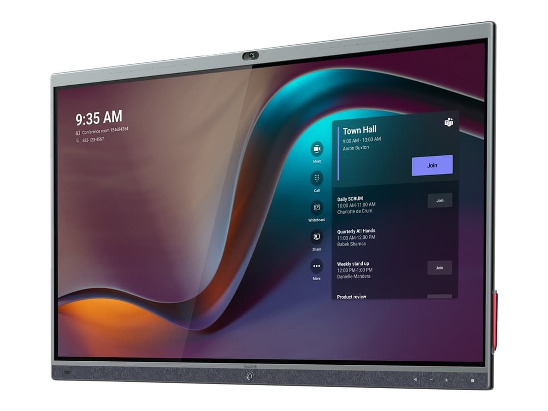 Yealink MeetingBoard 86 Pro 86" LED-backlit LCD display - 4K - for interactive communication - Image 1