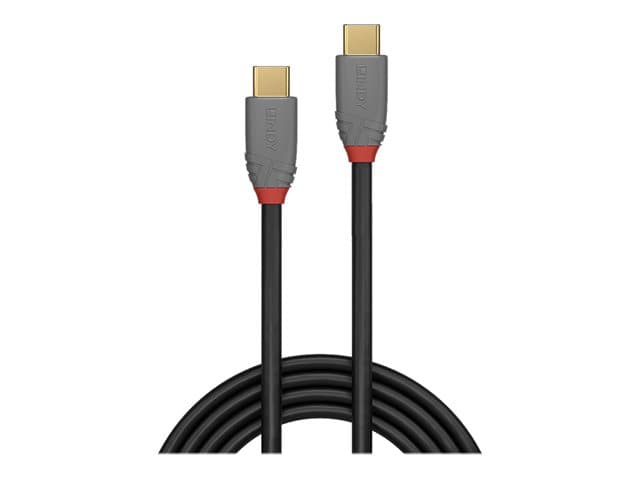 Lindy Anthra Line USB-C Cable 1.5m Black - Image 3