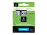DYMO D1 - tape - glossy - 1 cassette(s) - Roll (1.9cm x 7m)