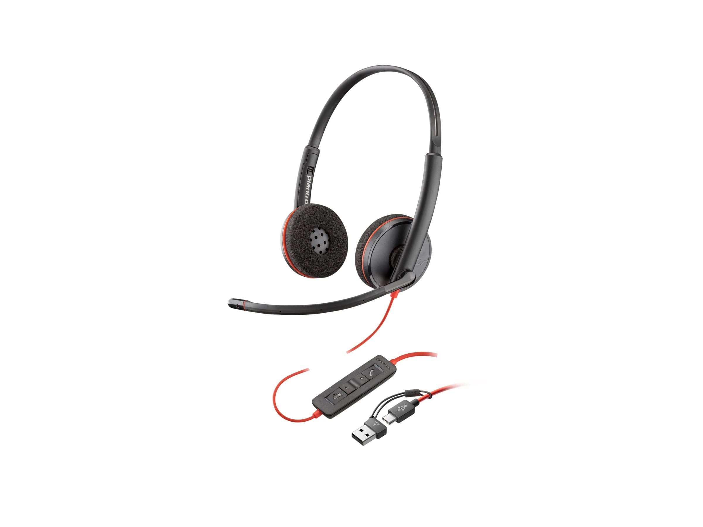 HP Poly Blackwire 3220 - headset - USB-C