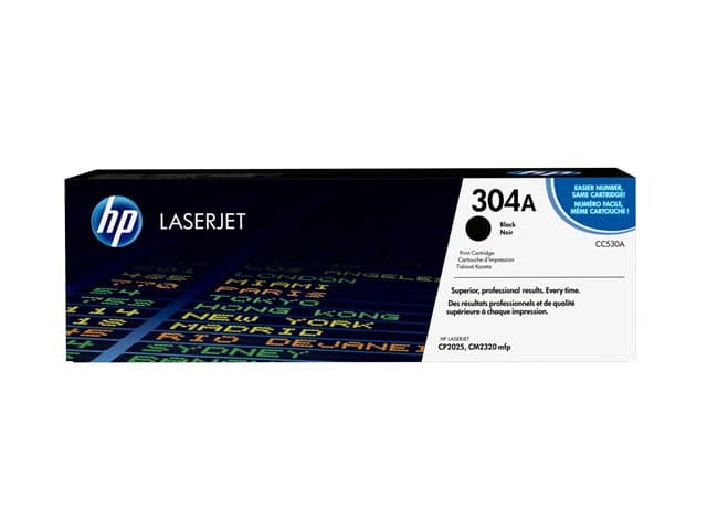 HP 304A CC530A Original HP LaserJet Toner Cartridge - Black - Image 2