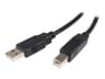 StarTech USB 2.0 A to B Cable 1m Black