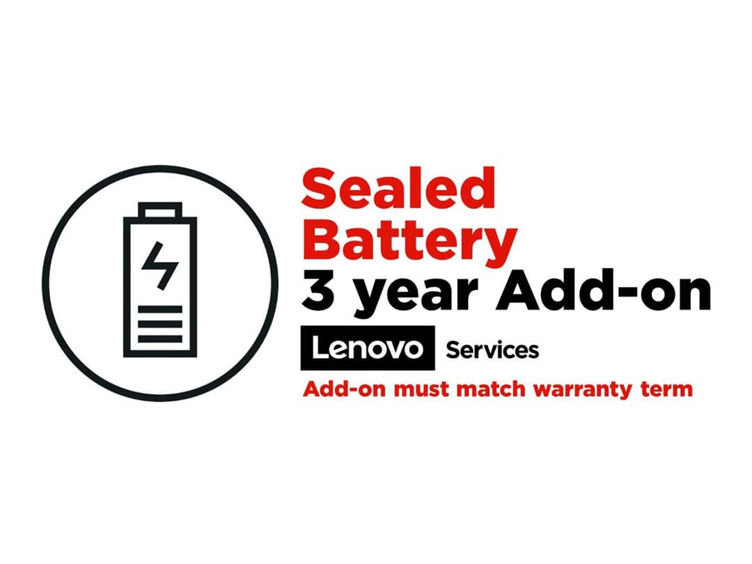 Lenovo Sealed Battery Add On - battery replacement - 3 years - Image 1
