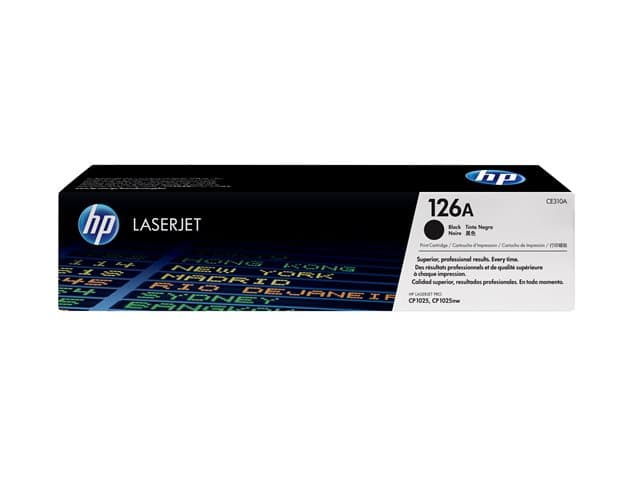HP 126A CE310A Original LaserJet Toner Cartridge - Black - Image 2