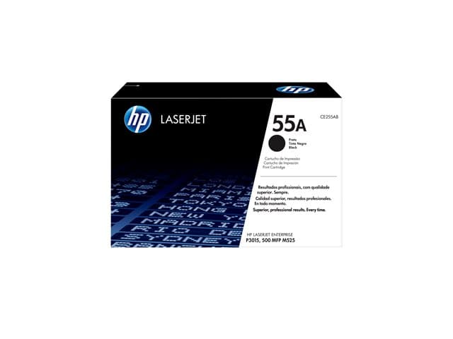 HP 55A CE255A Original HP LaserJet Toner Cartridge - Black - Image 2