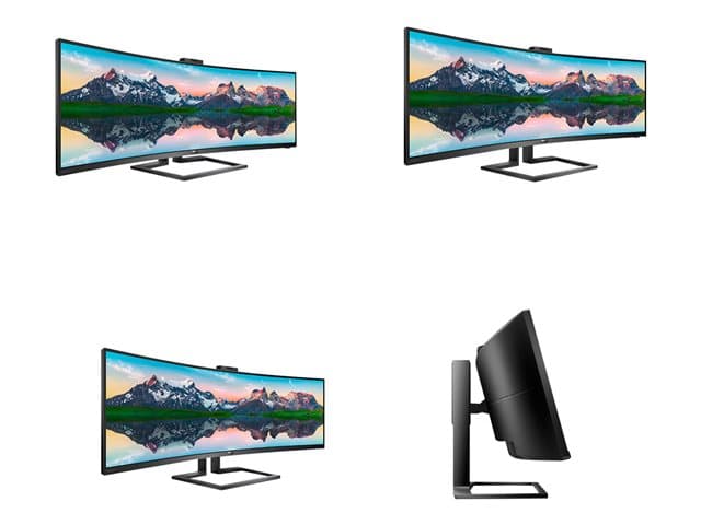 Philips Brilliance P-line 499P9H Monitor Textured Black - Image 8