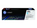 HP 128A CE321A Original LaserJet Toner Cartridge - Cyan thumbnail 4