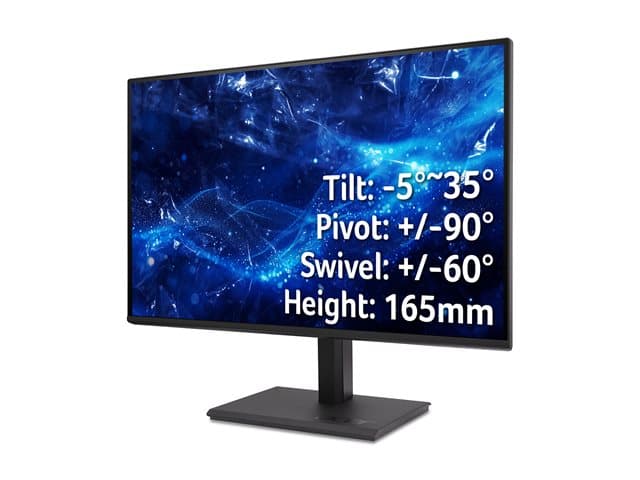 Acer Vero 27" Monitor 1080p Black - Image 3