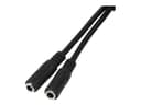 StarTech 3.5mm Headset Splitter Adapter Black thumbnail 7