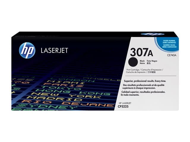 HP 307A - black - original - LaserJet - toner cartridge (CE740A) - Image 2