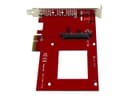STARTECH U.2 to PCIe Adapter x4 Red thumbnail 2