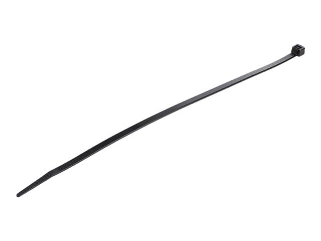 StarTech Cable Ties 10" 100 Pack Black - Image 2