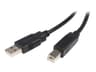 StarTech USB2HAB3M 3m USB Cable A to B Black