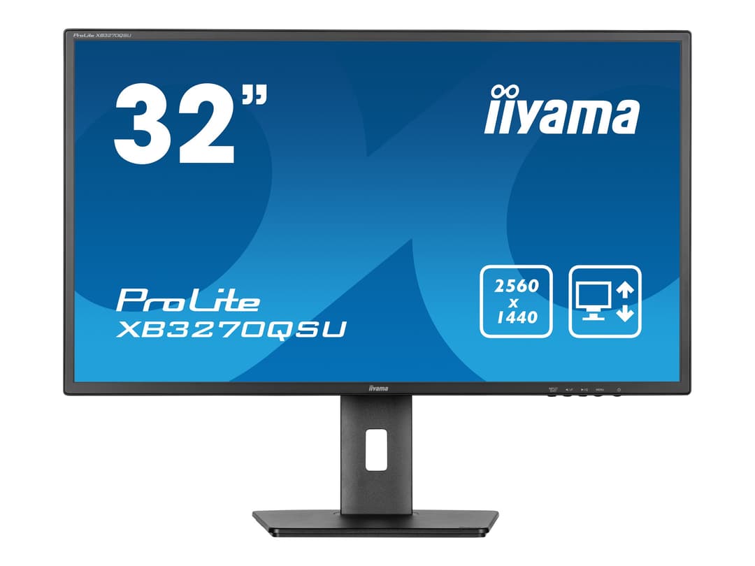 iiyama ProLite XB3270QSU-B1 32" Monitor Matte Black - Image 1
