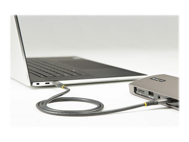 StarTech USB-C Cable 2m Black Grey - Image 5