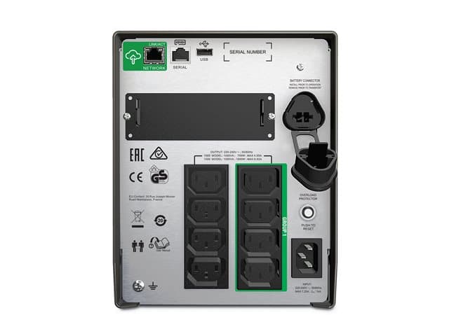 APC Smart-UPS SMT1500IC UPS Black - Image 2