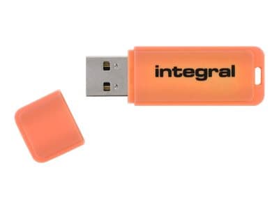 Integral Neon 64GB USB 2.0 Orange - Image 1