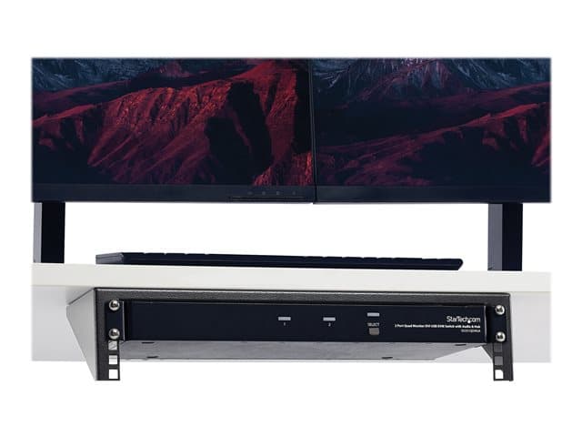 StarTech.com 2U Vertical Wall Mount Patch Panel Bracket - Steel Rack Mount Bracket w/Hardware for 19" Network, Server and Data Equipment (RK219WALLV) - mounting bracket - 2U - Image 4