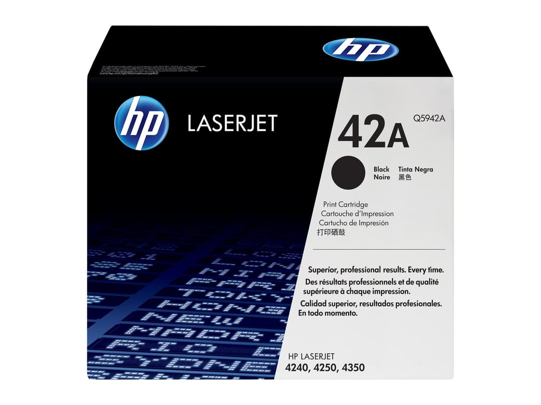 HP 42A Q5942A Original HP LaserJet Toner Cartridge - Black - Image 1