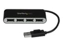 StarTech ST4200MINI2 USB 2.0 Hub 4 Port Black thumbnail 1