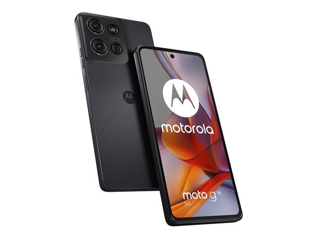 Motorola Moto G75 5G Business Edition 8GB 128GB Smartphone - Charcoal Grey - Image 1