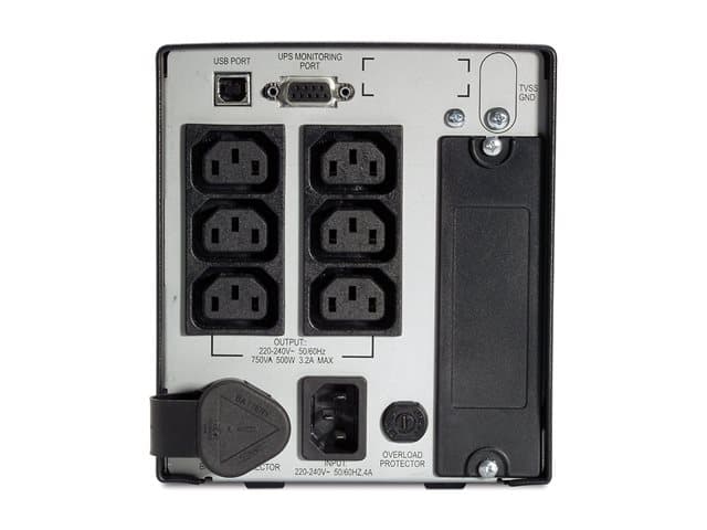 APC Smart-UPS 750 UPS 750VA Black - Image 3