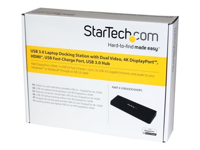STARTECH USB 3.0 Docking Station Black - Image 7