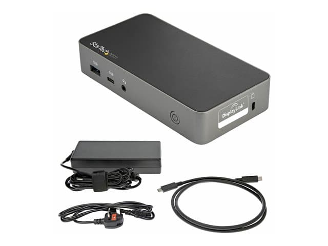 StarTech USB-C Docking Station Black - Image 1