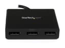StarTech MSTDP123DP DisplayPort MST Hub Black thumbnail 1