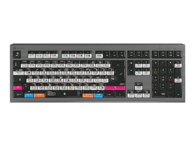 Logic Keyboards Adobe Photographer Astra 2 Keyboard Graphite Grey - Image 1
