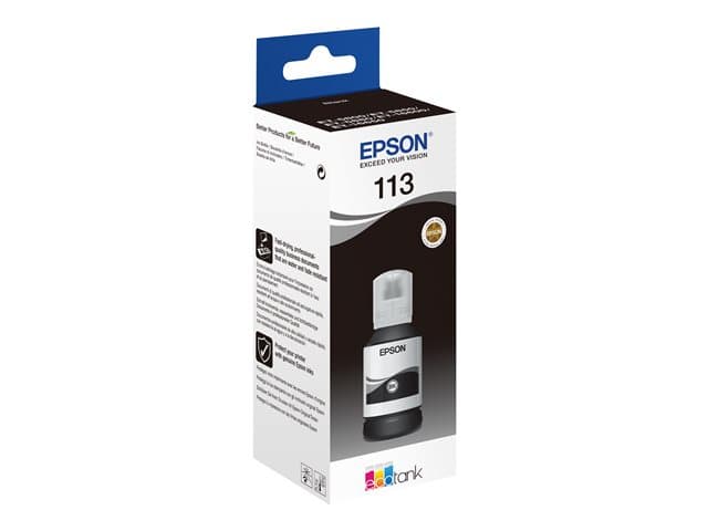 EPSON Ecotank 113 Black Ink Bottle - Image 1