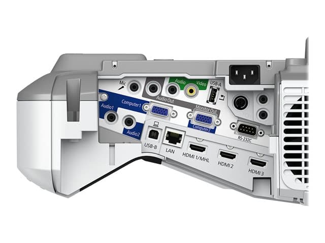 Epson EB-695Wi - 3LCD projector - LAN - grey, white - Image 5