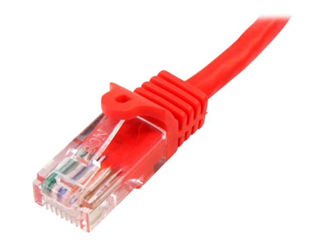 StarTech Cat5e Patch Cable 0.5m Red - Image 5