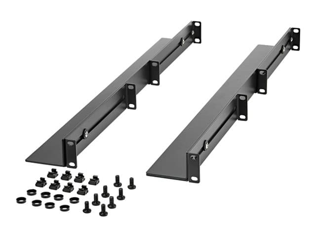 StarTech UNIRAILS1UB Rack Rail Kit Black - Image 3