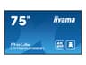 iiyama ProLite LH7565UHSB-B1 75" Class (74.5" viewable) LED-backlit LCD display - 4K - for digital signage