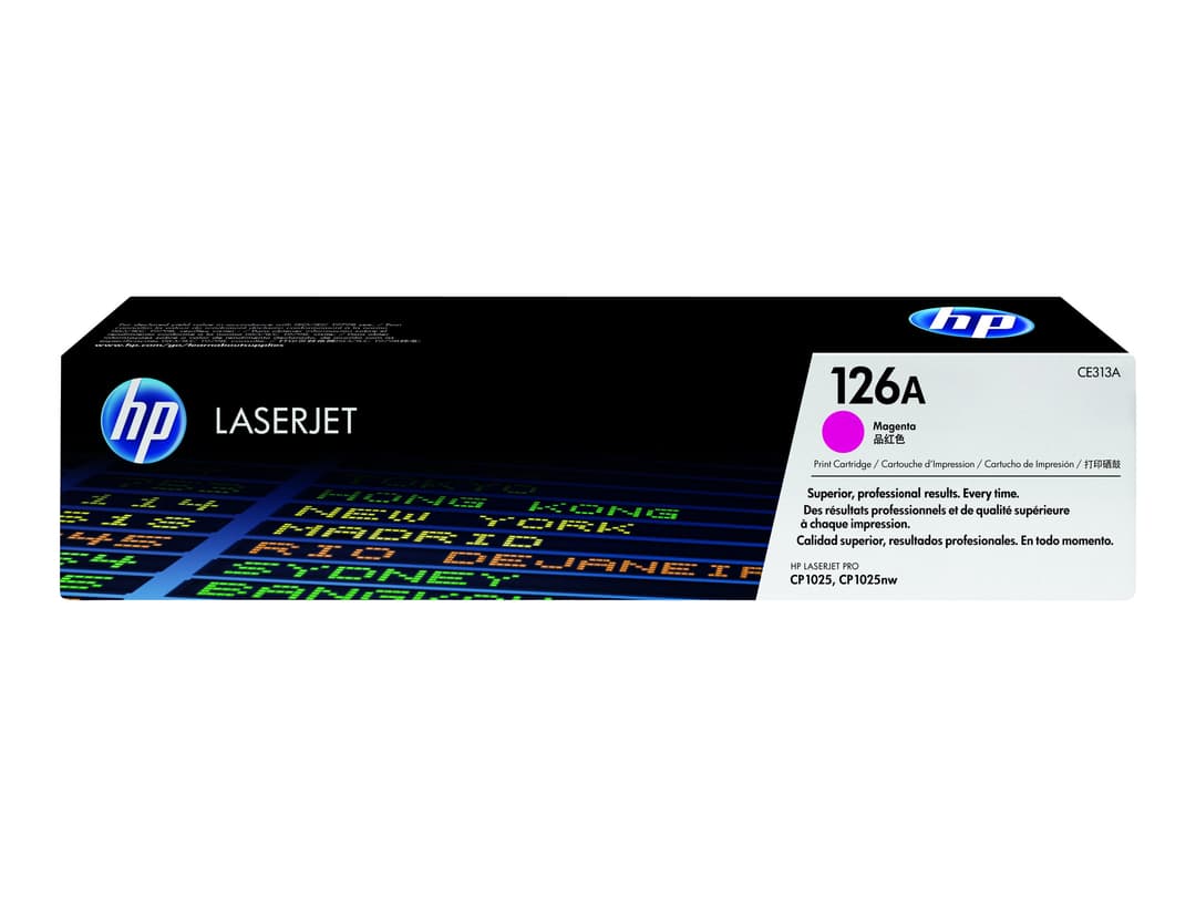 HP 126A Original LaserJet Toner Cartridge CE313A 1000 Pages - Magenta - Image 1