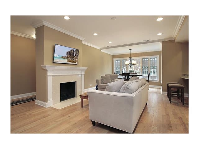 Peerless PT640 Wall Mount Gloss Black - Image 3