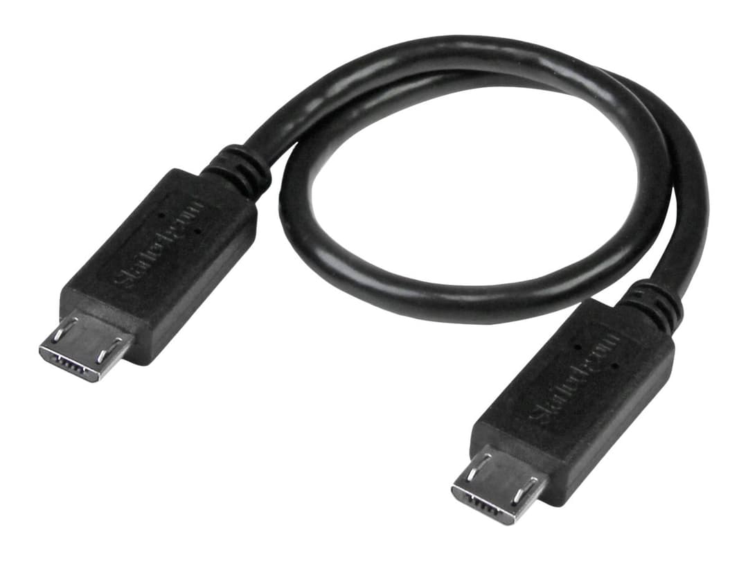 StarTech Micro USB OTG Cable Black - Image 1