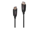 Lindy HDMI Cable 40m Fiber Optic Black thumbnail 1
