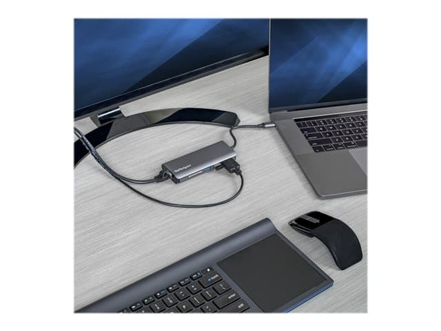 StarTech DKT30CSDHPD3 USB-C Docking Station Space Grey - Image 3